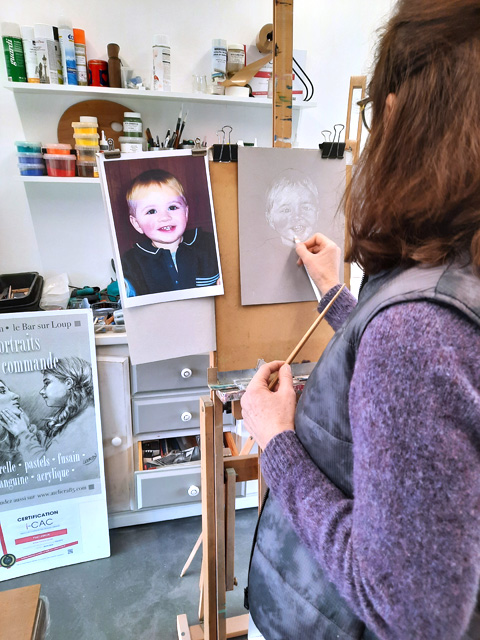 Atelier de portrait - janvier 2024